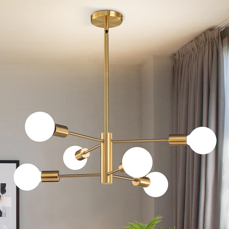 Stylish Chic Glowing Globe Chandelier