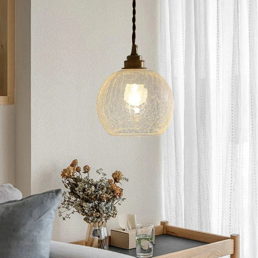 Nordic Modern Pendel i Krystalglas