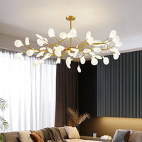 Lustre du salon en acrylique Creative Branch Glarefusion