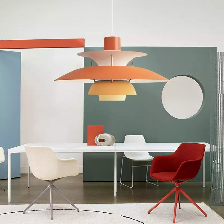 Glarefusion flerlags metal pendel