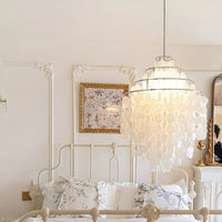 Modern Cloud-like Shell Chandelier