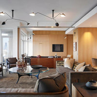 Elegante luce del soffitto scultoreo regolabile