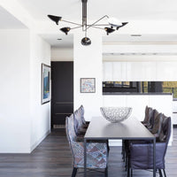Elegante luce del soffitto scultoreo regolabile