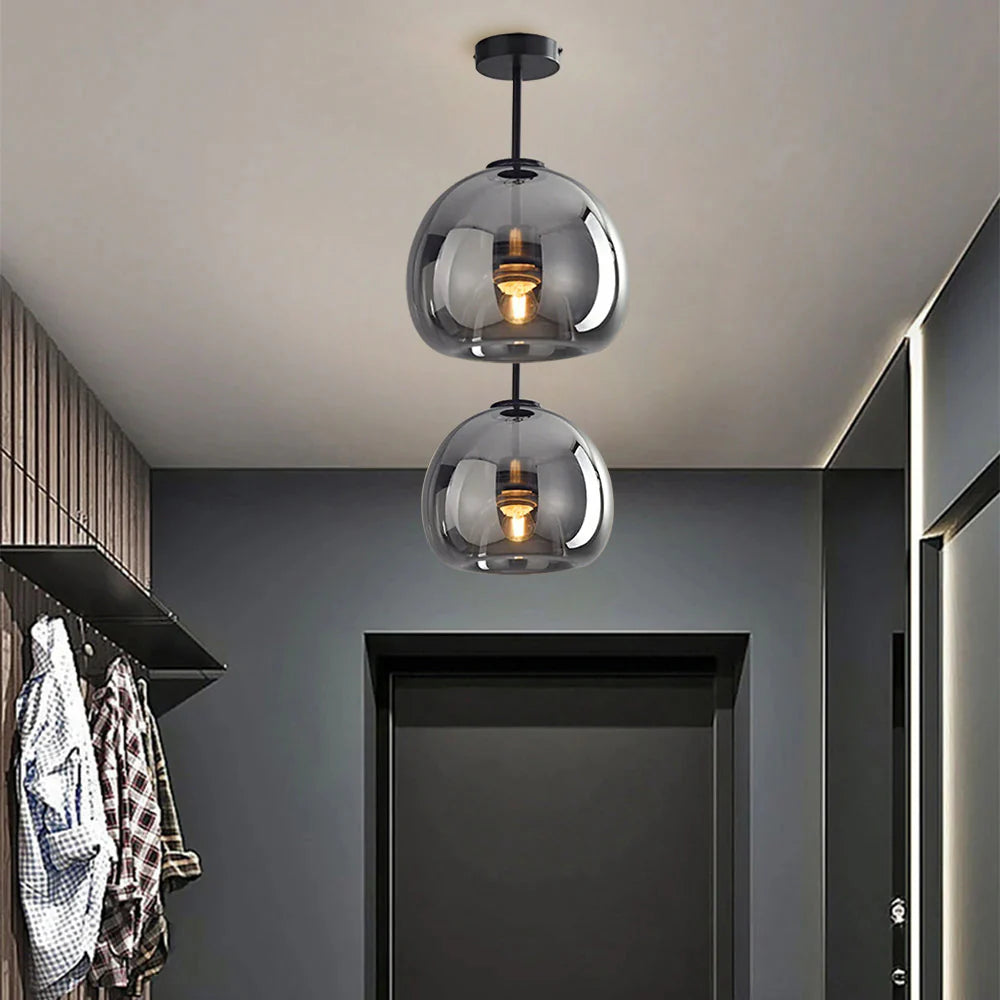 Luce del soffitto di vetro creativo moderno nordico