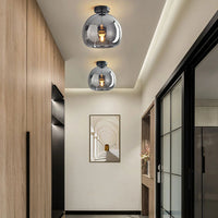 Luce del soffitto di vetro creativo moderno nordico