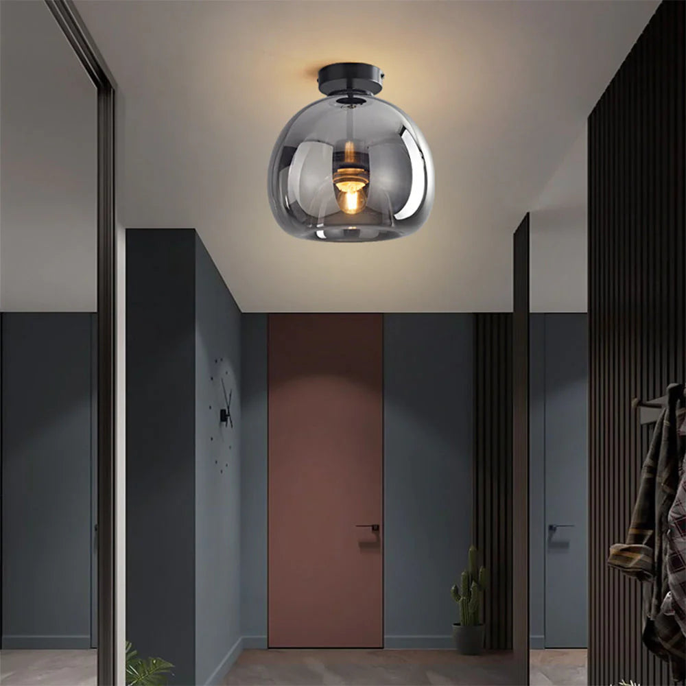 Luce del soffitto di vetro creativo moderno nordico