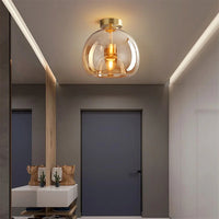 Luce del soffitto di vetro creativo moderno nordico