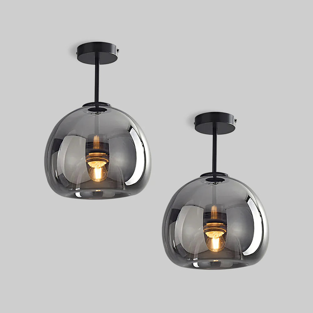 Luce del soffitto di vetro creativo moderno nordico
