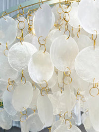 Modern Cloud-like Shell Chandelier