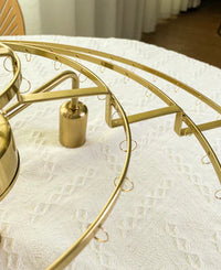 Modern Cloud-like Shell Chandelier