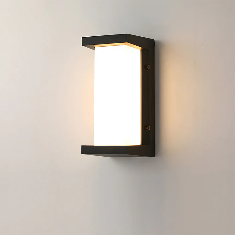 Modern Simple Waterproof Sensor LED Outdoor Wall Light