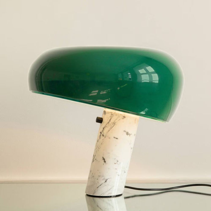 Glarefusion moderne kreativ marmorbord lampe