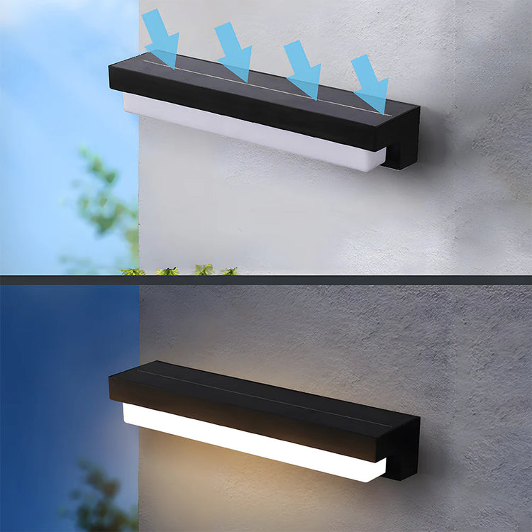 Creative Solar Waterproof LED Outdoor Wall Light