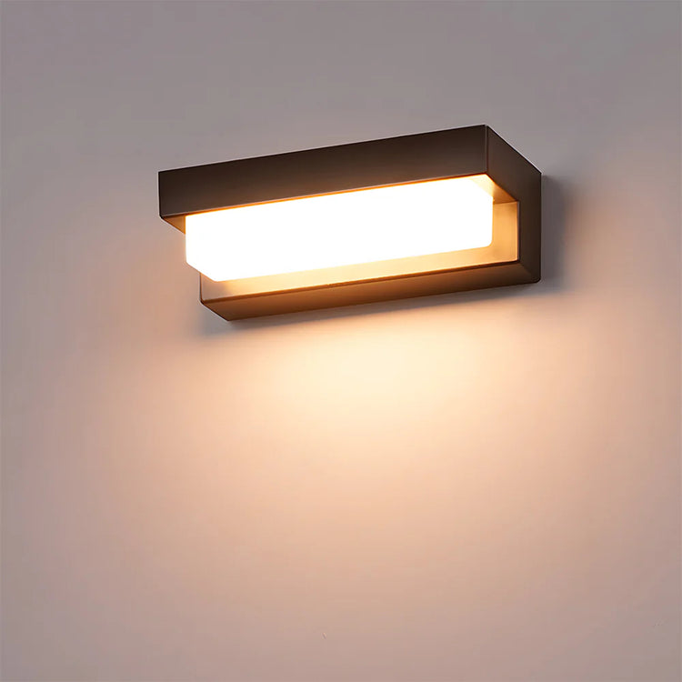 Creative Solar Waterproof LED Outdoor Wall Light