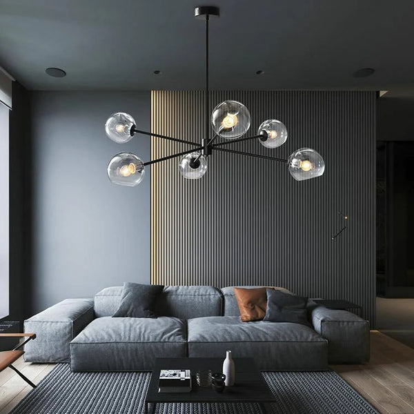 Moderne Axis Glaslysekrone