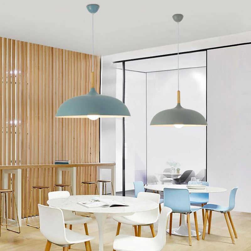 Glarefusion Modern Simple Dome Pendant Light