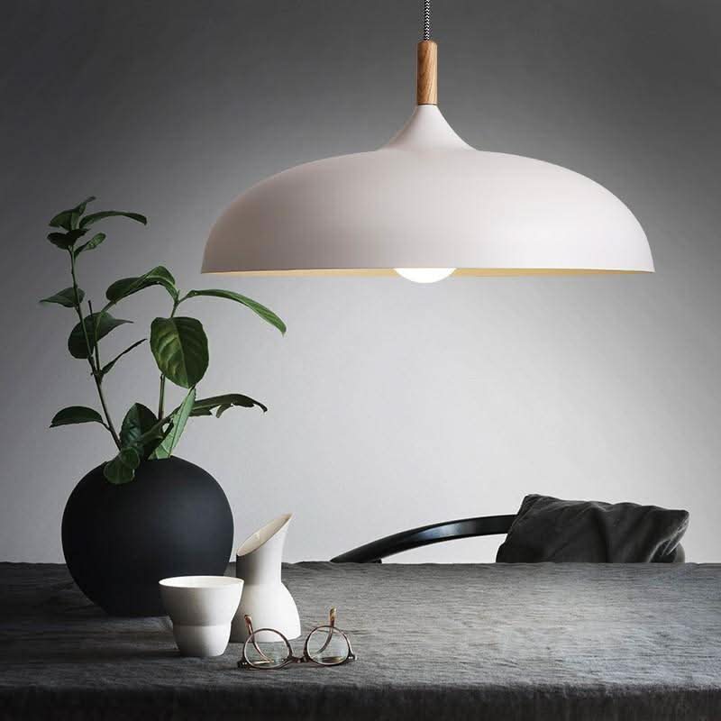 Glarefusion Lampe suspendue moderne à dôme simple