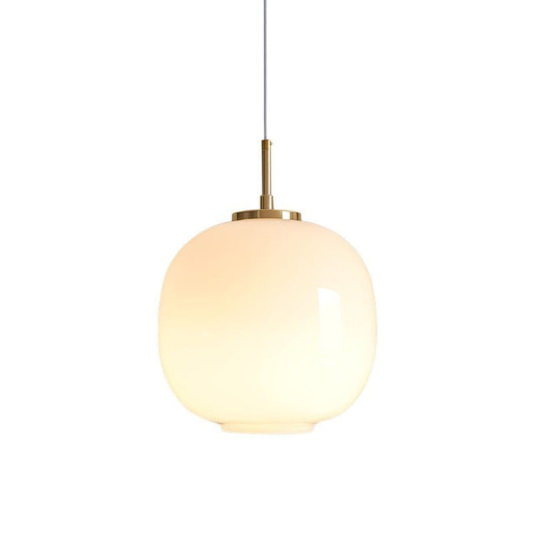 Modern Nordic Opal Glass Pendant Light