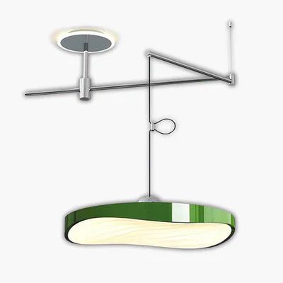 French Style Flying Saucer Arm Dining Room Pendant Light