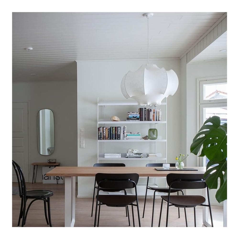 Fransk retro wabi-sabi creme stil pendellys