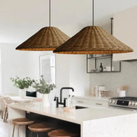 Bamboo & Rattan Japanese Vintage Chandelier