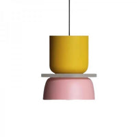 Glarefusion Nordic Simple Macaron Acrylic Chandelier