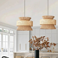 Modern Rattan Pendant Light