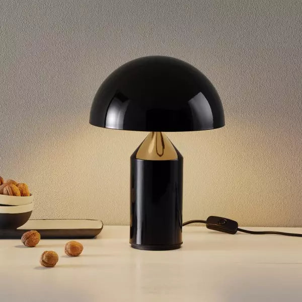 Glarefusion kreativ metalbord lampe