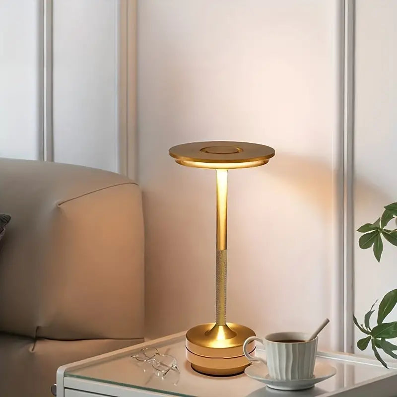 Moderne kabellose Touch-Tischlampe von Glarefusion