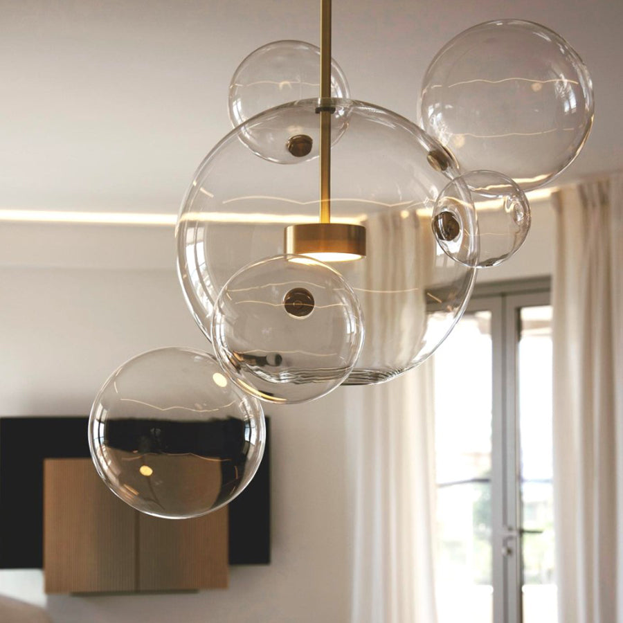 Lampada a sospensione Nordic Bubble Art