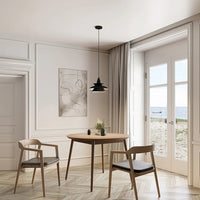 Classic Retro Black Aluminum Pendant Light