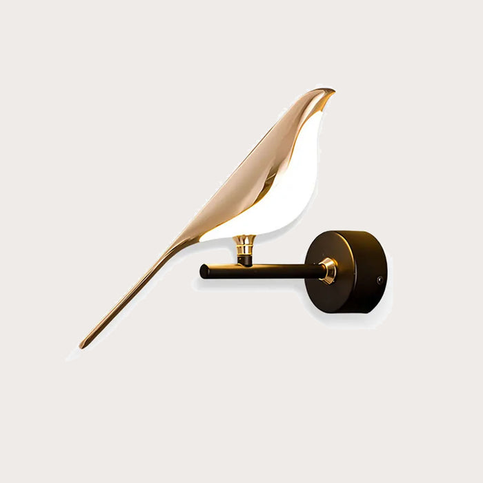 Glarefusion Modern Led Art Design Bird Wall Light