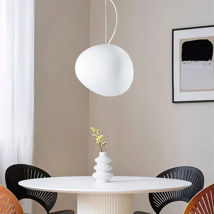 Nordic Art Deco Living Room Pebble Pendant Light