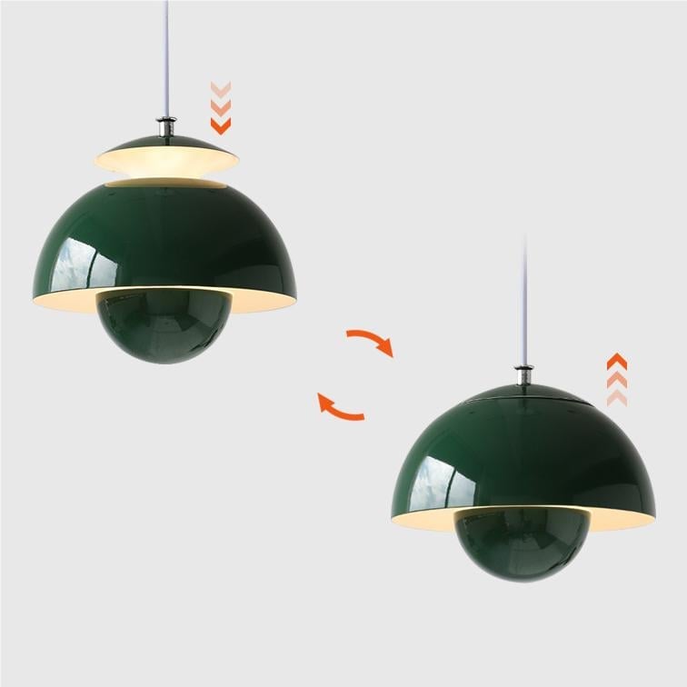 Glarefusion Nordic Retro Bud Pendant Light