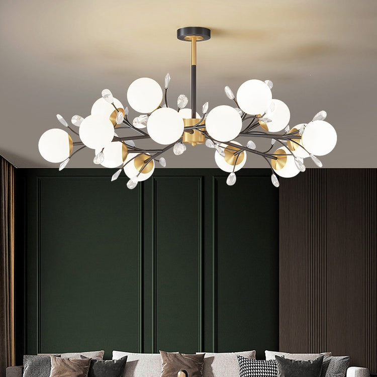 Nordic Creative Minimalistisk Glaslysekrone