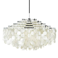 Modern Cloud-like Shell Chandelier