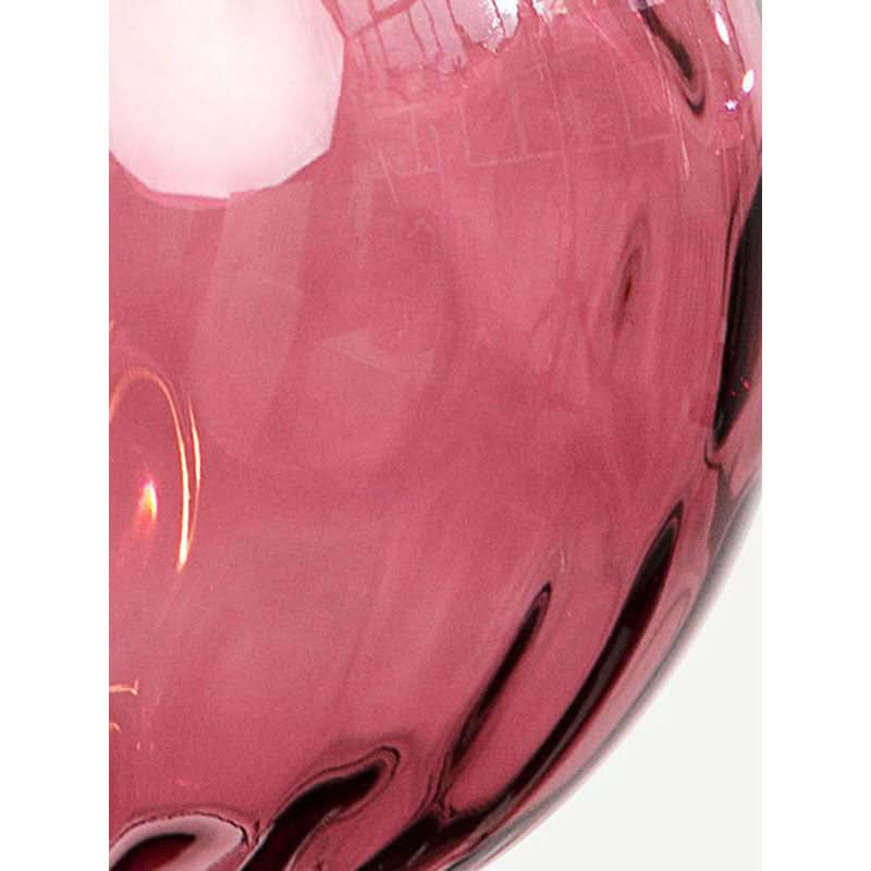 Lampada a sospensione moderna a sfera in vetro con motivo ad acqua colorata semplice Glarefusion