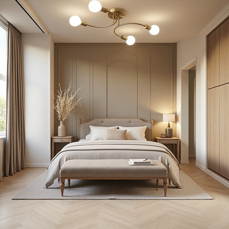 Moderne kreativt multi-pære loftslys