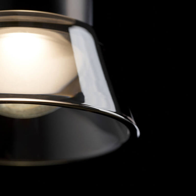 Italiensk minimalistisk glaspendel