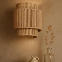 Vintage Glow Natural Wall Light