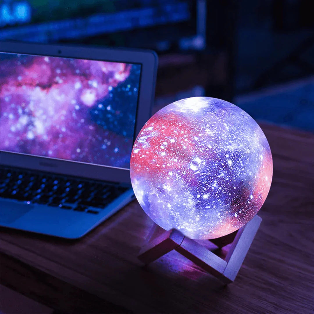 Glarefusion Creative Space Moonlight Table Lamp