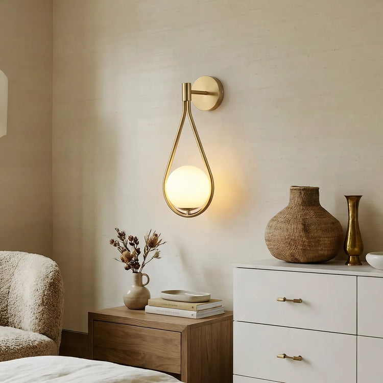 Chic moderne nordisk væglampe