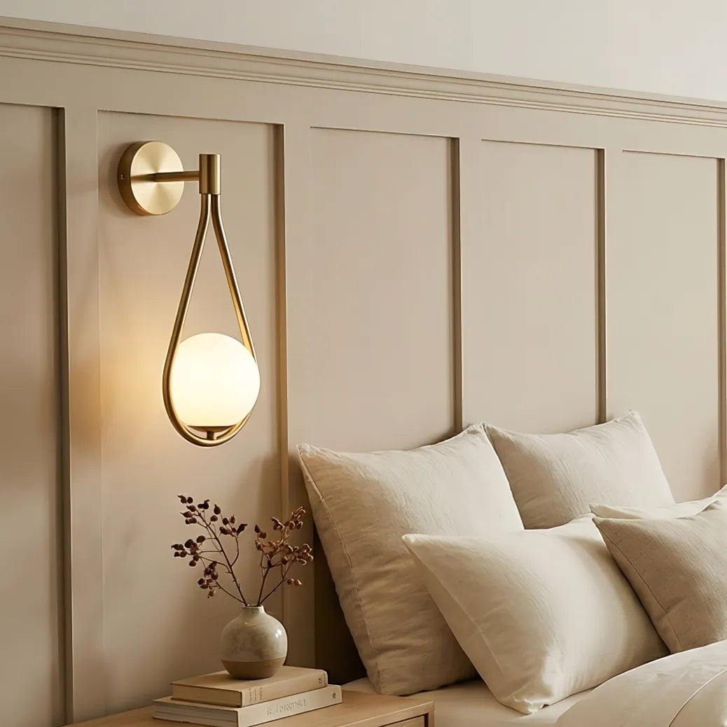 Elegante lampada da parete nordica moderna