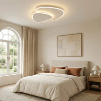 Stilfuld trekant akryl loftslampe