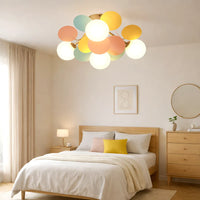 Klassisk boble-pastel akryl loftslampe