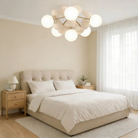 Klassisk boble-pastel akryl loftslampe