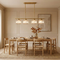 Nordisk Multi-Head Glas lysekrone