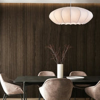Modern Irregular Silk Pendant Light