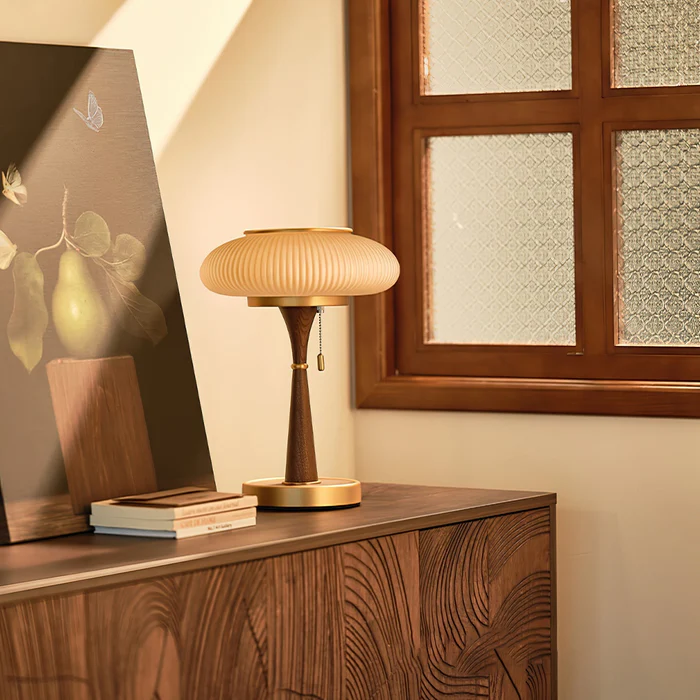 Glarefusion Chic Matsutake bordlampe