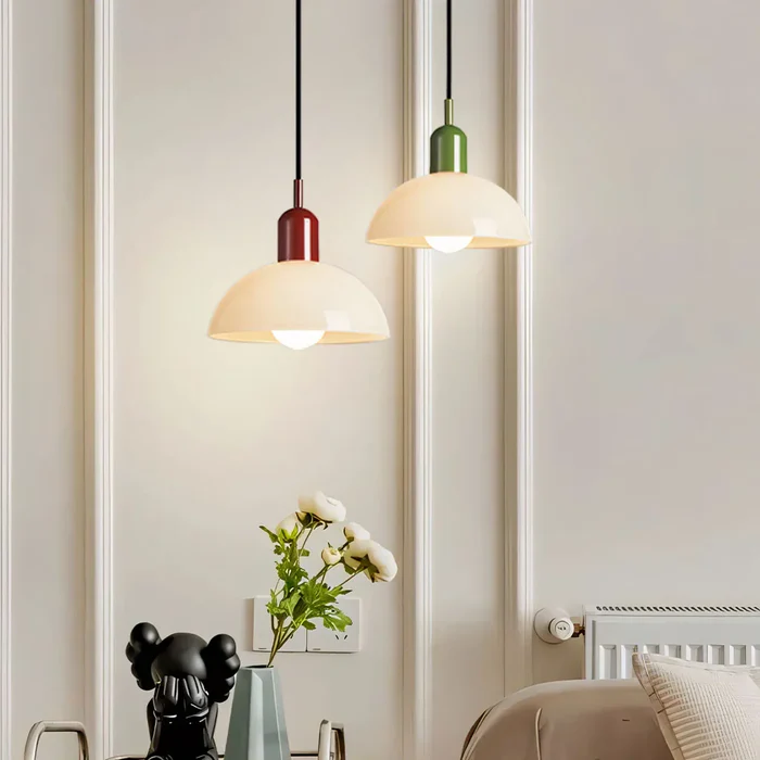 Colorful Bowl Pendant Light